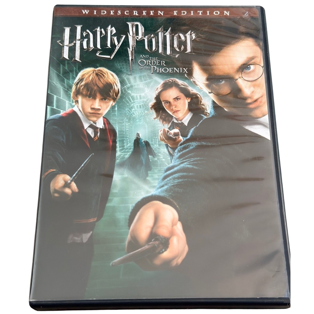 Harry Potter DVD Lot Goblet of Fire Full Screen Order of the Phoenix Widescreen